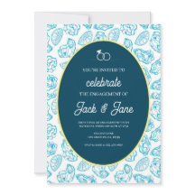 Einladung der Oyster Engagement Party