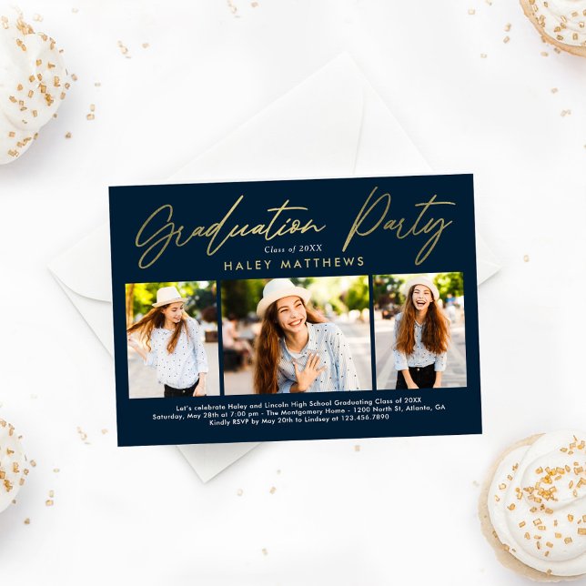 Einladung der Penned Party Graduation Party (Von Creator hochgeladen)