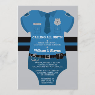 Einladung der Polizei-Kinderdusche