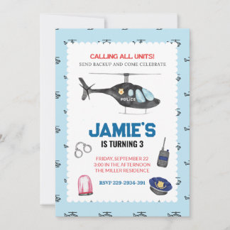 Einladung der Polizei zum Geburtstag