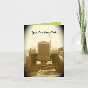 Einladung der Zugmaschine — alter Zugmaschine