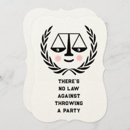 Einladung des Abschlusses der Juristischen Fakultä