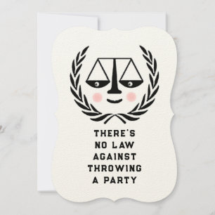 Einladung des Abschlusses der Juristischen Fakultä