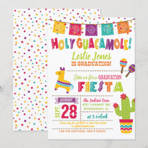Einladung des Abschlusses Heiligen Guacamole - Pin