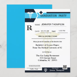 Einladung des Abschlusses zur ärztlichen Verschrei