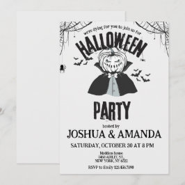 Einladung des Erwachsenen-Halloween-Party