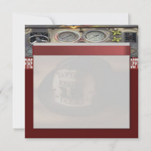 Einladung des Feuerwehrmanns