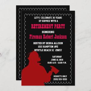 Einladung des Feuerwehrmanns/Feuerwehrführers