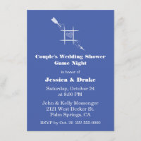 Einladung des Game Night Couple-Polterabends