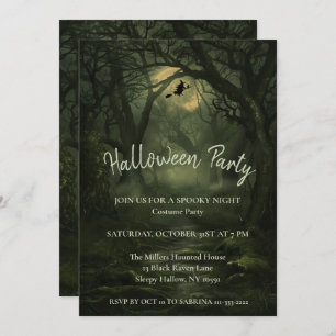 Einladung des gefleckten Halloween-Party
