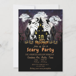 Einladung des Halloween-Party