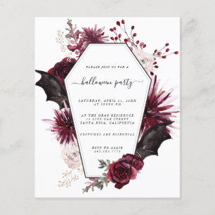 Einladung des Halloween-Party Flyer