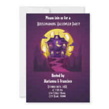 Einladung des Halloween-Party zur Aufwärmung