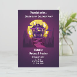 Einladung des Halloween-Party zur Aufwärmung