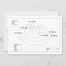 Einladung des Ingenieurs zum Geburtstag