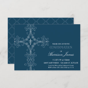 Einladung des Jungen zum Kreuz, Initialen