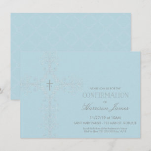 Einladung des Jungen zum Kreuz, Initialen