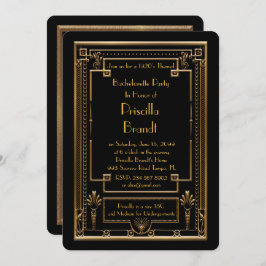 Einladung des Junggeselinnen-Abschieds, großartig