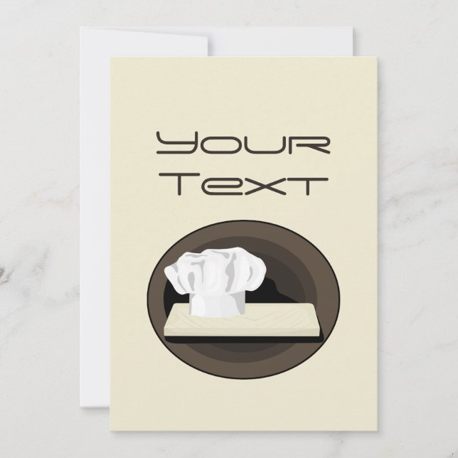 Einladung des Koch (Vorderseite)