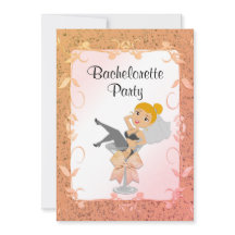 Einladung des letzten Junggeselinnen-Abschieds