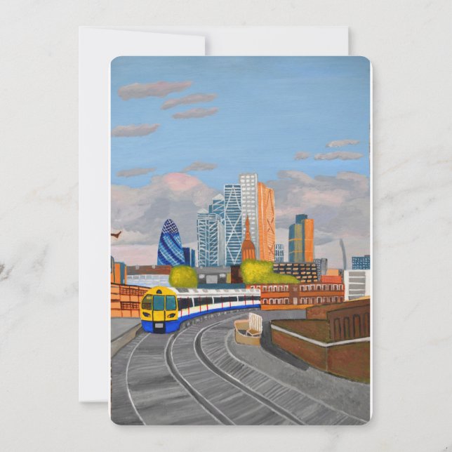 Einladung des Londoner Zuges (Rückseite)