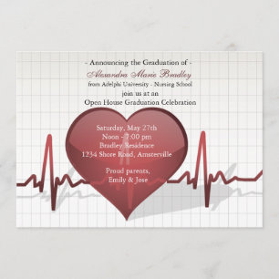 Einladung des medizinischen Abschlusses Life Line