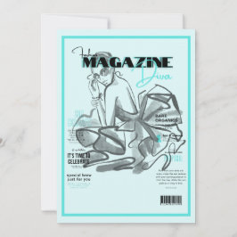 Einladung des Modemagazins Bachelorette