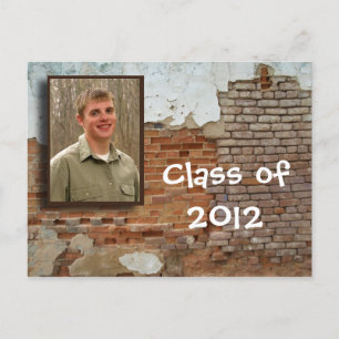 Einladung des offenen Hauses - zerbröckelnde Wand