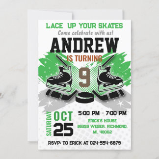 Einladung des Personal Hockey zum Geburtstag