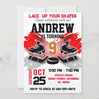 Einladung des Personal Hockey zum Geburtstag