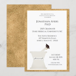 Einladung des pharmazeutischen Abschlusses