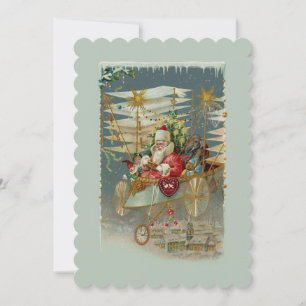 Einladung des Weihnachtsmanns und seiner Phantasti