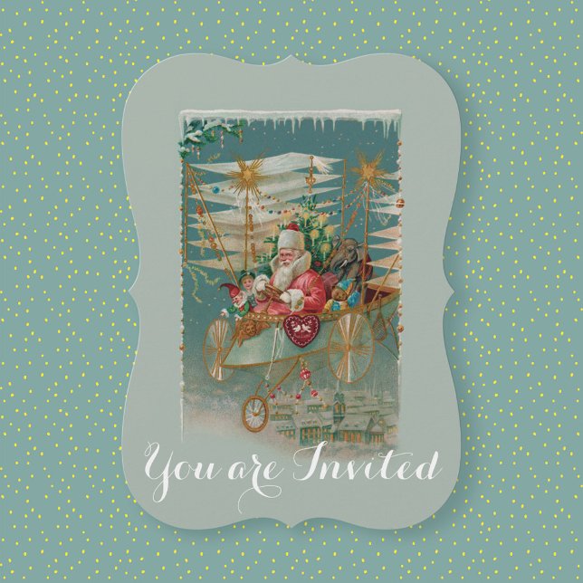 Einladung des Weihnachtsmanns und seiner Phantasti (Von Creator hochgeladen)