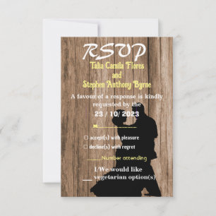Einladung des Zimmermanns zur Hochzeit