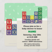 Einladung des zukünftigen Biologen zur Kinderdusch