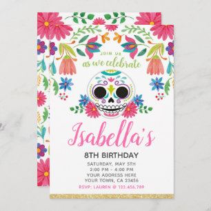 Einladung Dia de Los Muertos Birthday