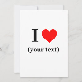 Einladung - Eigenes Herz (Ihr Text)