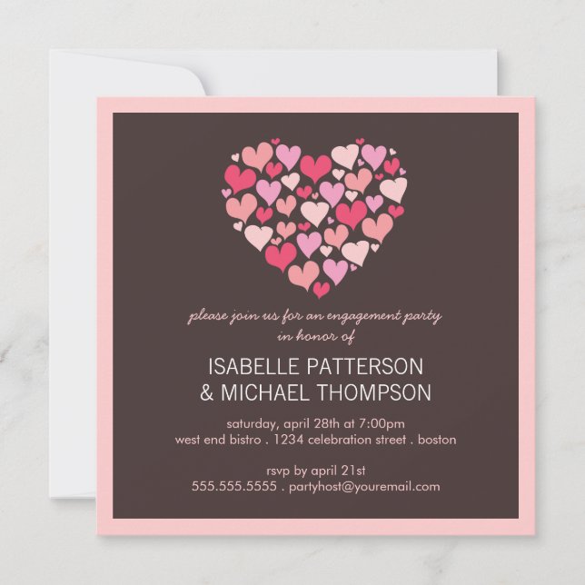 Einladung einer großen Gruppe von Interessenten au (Vorderseite)