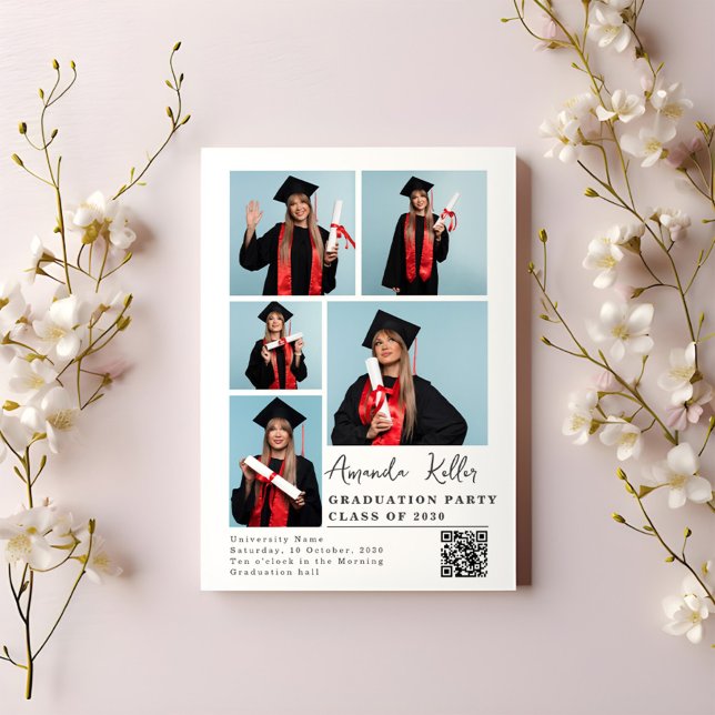 Einladung einer modernen Graduiertengruppe (Von Creator hochgeladen)