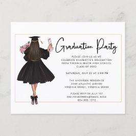 Einladung einer modernen Partei zur Erstellung von Flyer