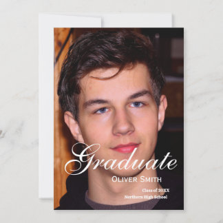 Einladung einer personalisierten Absolventin