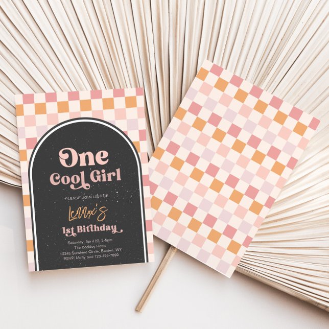 Einladung eines Coolen Mädchens zum Geburtstag | S (Von Creator hochgeladen)