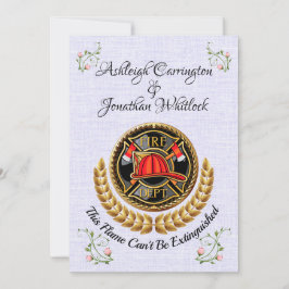 Einladung eines Feuerwehrmanns