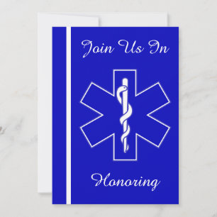 Einladung eines medizinischen Notfalltechnikers zu