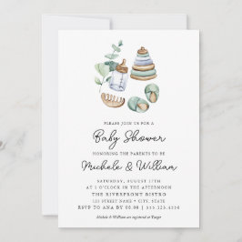 Einladung eines neutralen Babyduschers