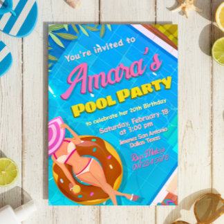 Einladung eines Party