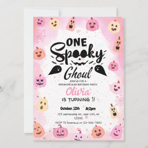 Einladung eines Spooky-Ghoul-Halloween-Party