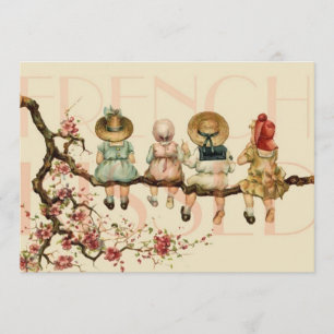 Einladung eines Vintagen Freundes