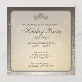 Einladung Elegant Holiday Party Company