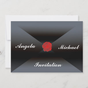 Einladung Elegant und schöne Hochzeit Einladung